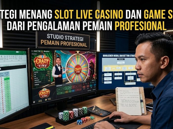 strategi menang slot live casino
